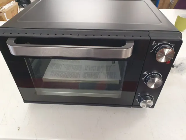 Mini Oven and Grill 25L - Portable Oven 1400W Multi-Function - VonShef