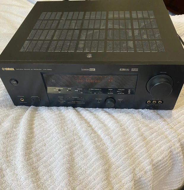 YAMAHA HTR5850 AV 6.1 Surround Sound Receiver Home Theater Stereo EB