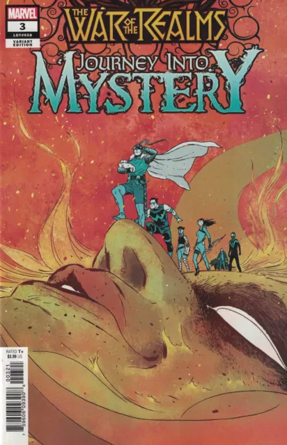 War of the Realms Journey Into Mystery #3 1:25 Marcos Martin Variant Marvel 2019