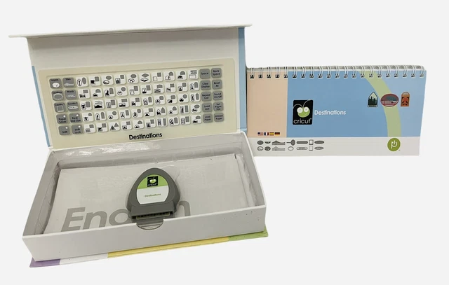 Cartucho Cricut DESTINOS París Superposición Completa en Caja