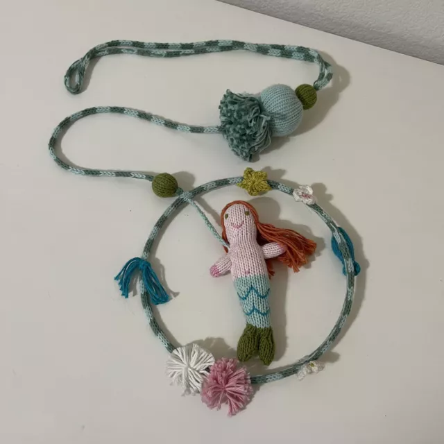 Blabla Mermaid Dream Ring Baby Mobile Knitted Cotton Nursery