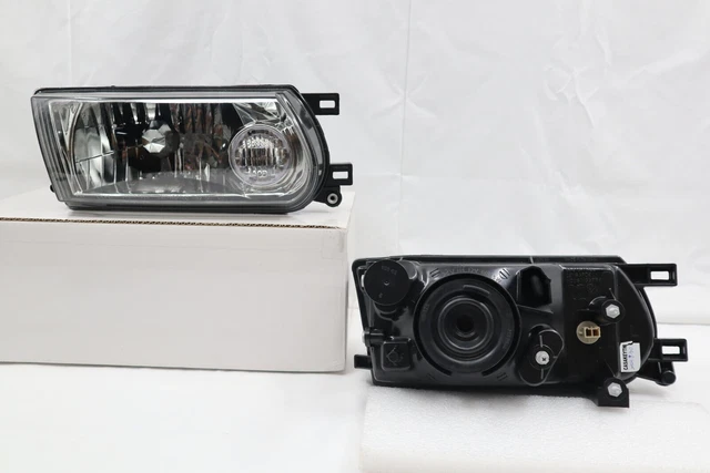 New 1991 1992 1993 1994 Only Headlights Lamp For Nissan B13 Sentra Tsuru-Smoke