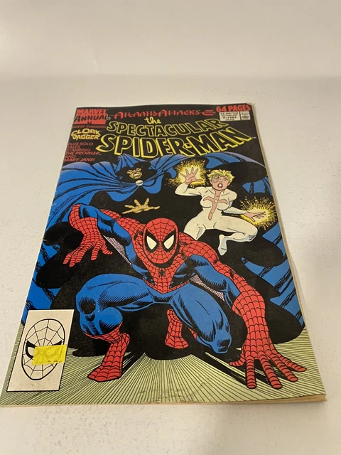 1989 SPECTACULAR SPIDER-MAN Annual # 9 ATLANTIS ATTACKS * Marvel Comics