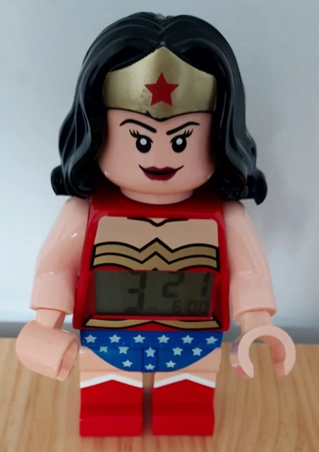 Lego wonder woman clock cheap