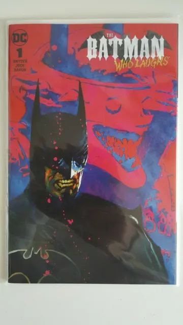 Batman Who Laughs #1 Bill Sienkiewicz Variant Cover DC