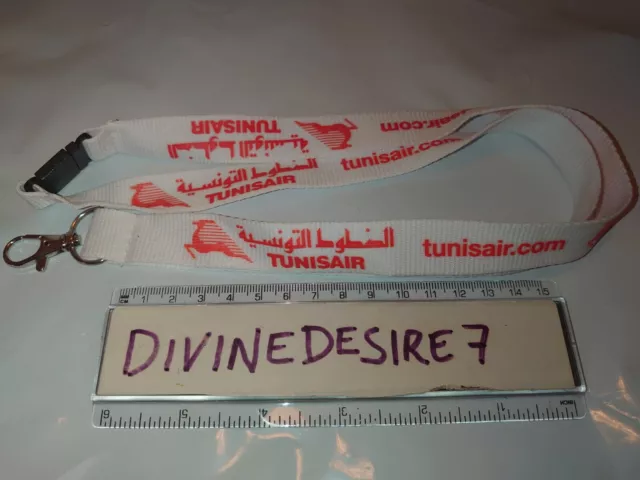 Tunis air Airline Airways Lanyard Brand New Tunisair