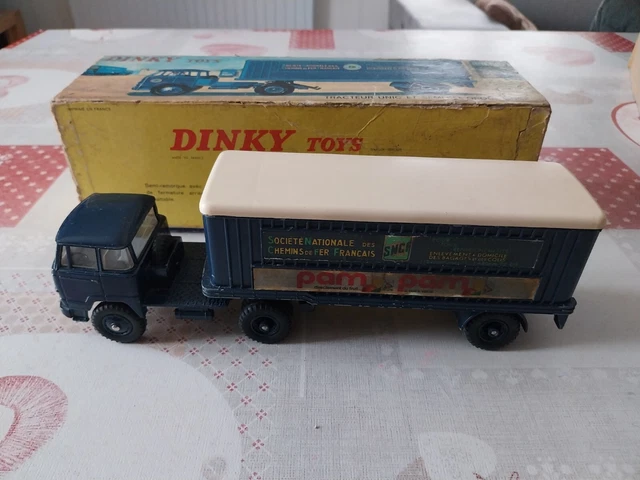Décalcomanie Dinky Toys Tracteur Et Semi-remorque SNCF - Réf. 803 - Échelle 1:43 - Neuf