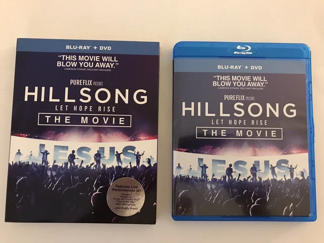 Hillsong Let Hope Rise The Movie Pure Flix blu-ray dvd slip Australia church