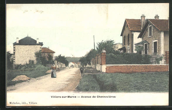 CPA Villiers-sur-Marne, Avenue de Chennevières