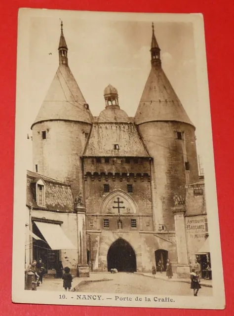 Cpa Carte Postale 1910-1920 Nancy Porte De La Craffe Meurthe Et Moselle 54