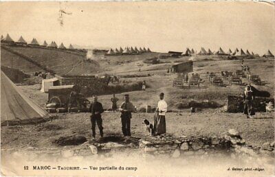 CPA ak morocco taourirt he has partial view of camp (69065)
