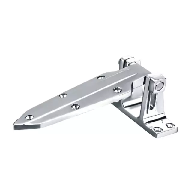 Door Closer Polished Chrome Finish Concealed Mounting Freezer Door Hinge