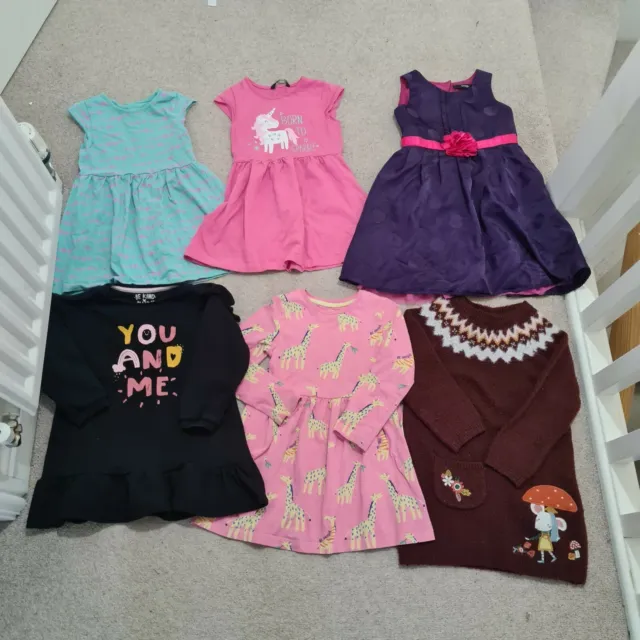 girls bundle dresses 3-4 years vgc