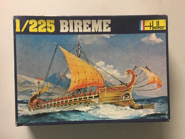 Heller 1/225 Bireme Boite Bleu N° 057