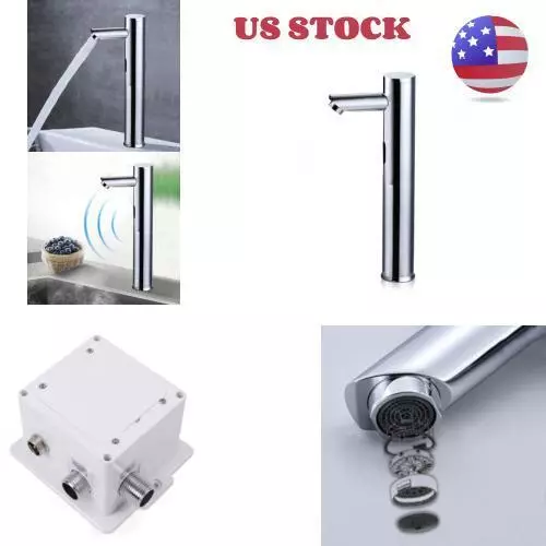 Automatic Motion Infrared Sensor Faucets Smart Touchless Bathroom Sink Faucet