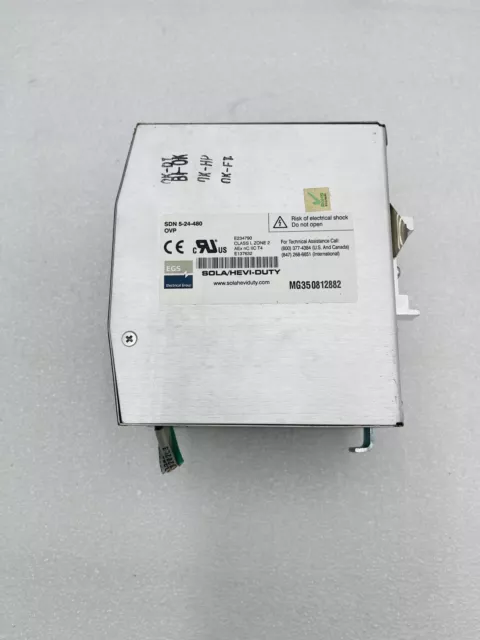 Sola Hevi Duty SolaHD power supply SDN 5-24-480C #K-1688 3