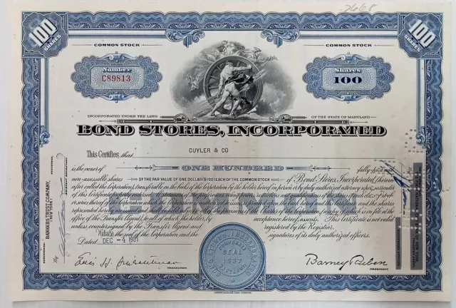 USA Bond Stories Incorporated 1960 share certificates for 100 & 25 shares (2)