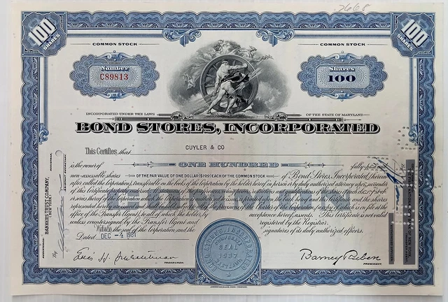 USA Bond Stories Incorporated 1960 share certificates for 100 & 25 shares (2)