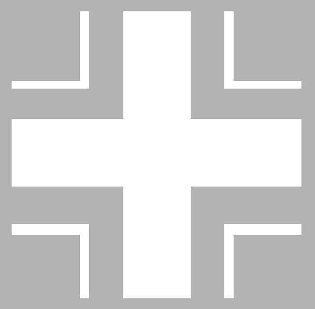 CROIX DE FER BLANC2 15cm LUFTWAFFE HOT ROD RATS AUTOCOLLANT STICKER