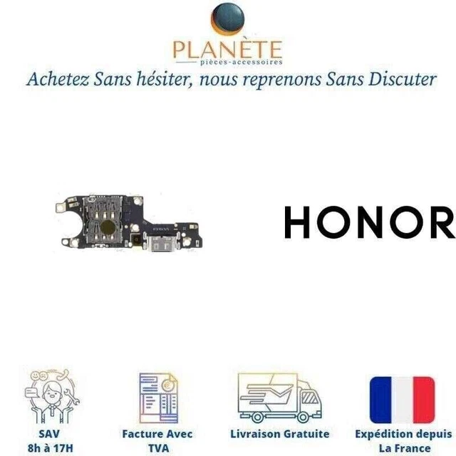 Nappe NFC Premium Neuve Pour Smartphone Honor 70 - Compatible, Couleur Noire