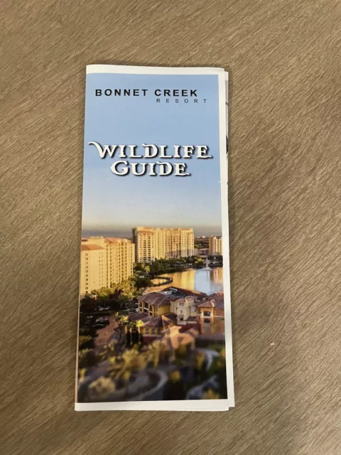 Bonnet Creek Orlando Wildlife Brochure Guide Club Wyndham Florida