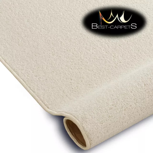 SOFT & CHEAP & QUALITY CARPETS Feltback TRENDY white Bedroom Large RUG ANY SIZE