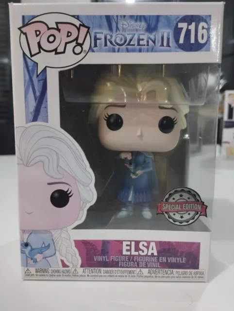 Funko Pop Frozen II - Elsa 594 - Edition Exclusive - La Reine des Neiges 2