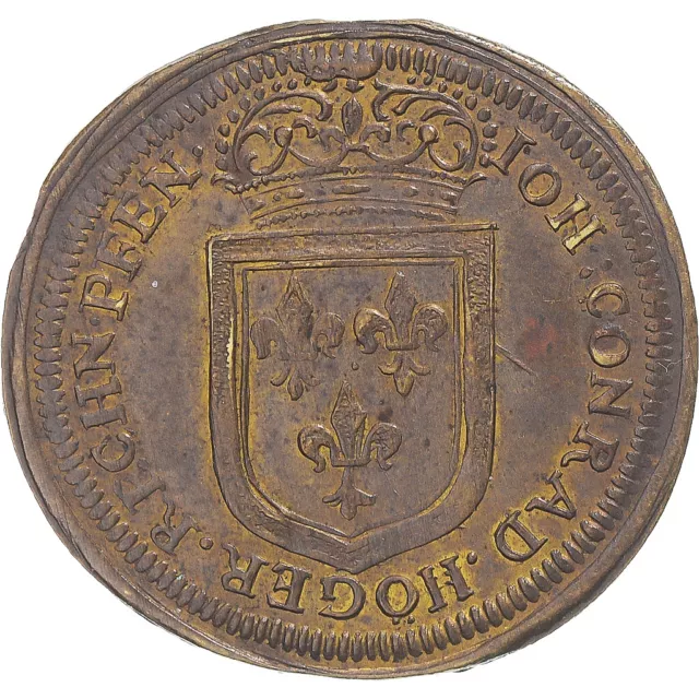 [#1155368] France, Jeton, Louis XV, Rechenpfennig, Iohanes Conrad Höger, History 2