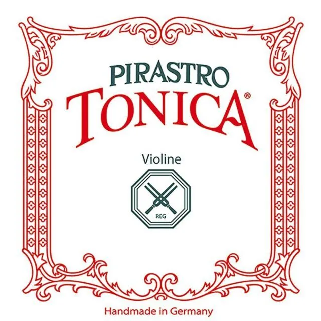 Pirastro Tonica Violin Stainless Steel Strings Set Medium, 4/4 (TON412021)
