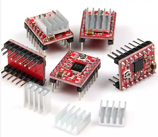 10PCS A4988 Stepper Motor Driver Module 3D Printer Polulu StepStick RAMPS RepRap