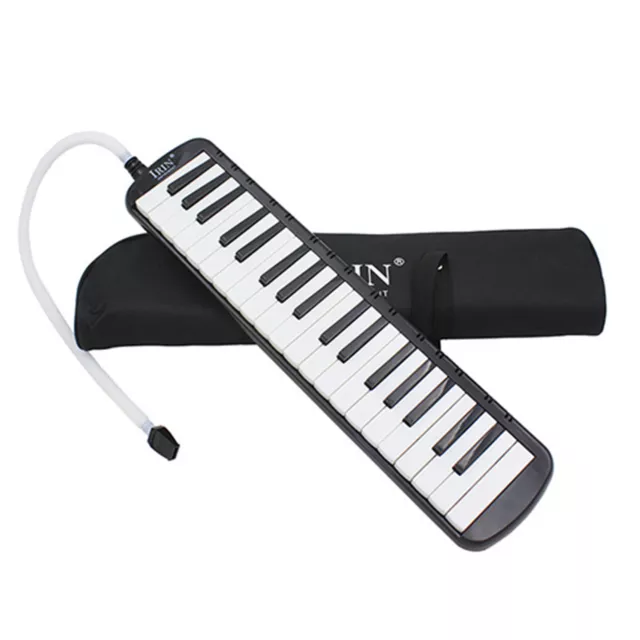 37 Keys Piano Melodica Pianica with Carrying Bag for Beginners Black R8C3 Y0T9