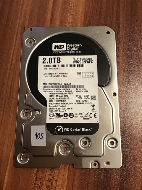 Western Digital Wd2002Faex-007Ba0 Pcb