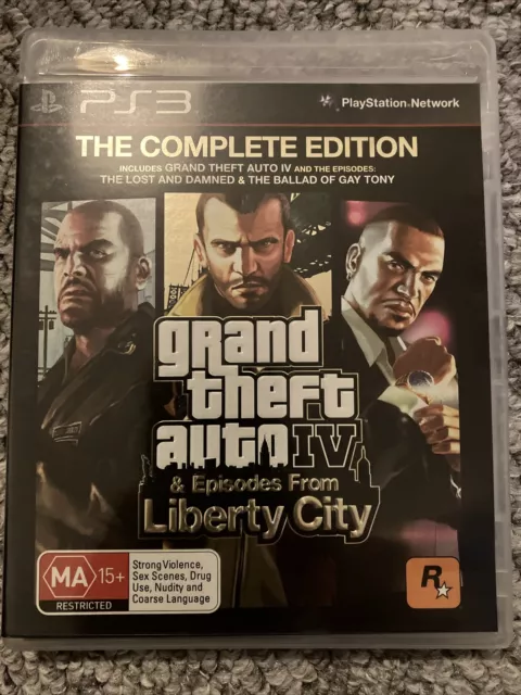 Grand Theft Auto IV The Complete Edition GTA 4 & Episodes From Liberty City PS3