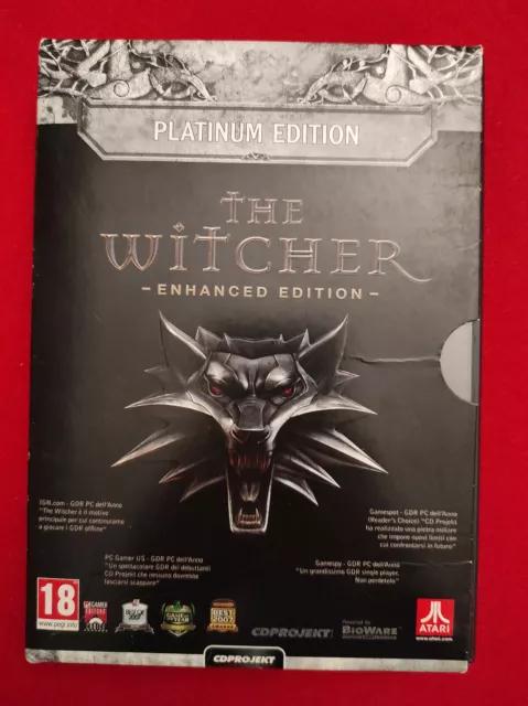 Pc Computer The Witcher Platinum Edition Enhanced Completo Ita Italiano