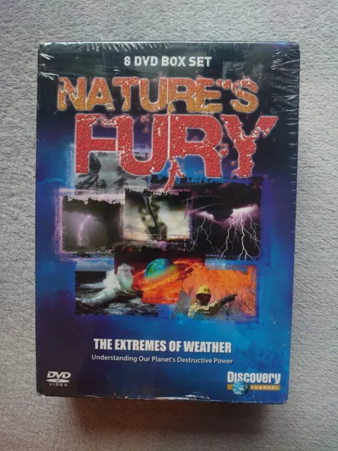 Nature's Fury 8 Dvd Box Set The Extremes Of Weather New Sealed