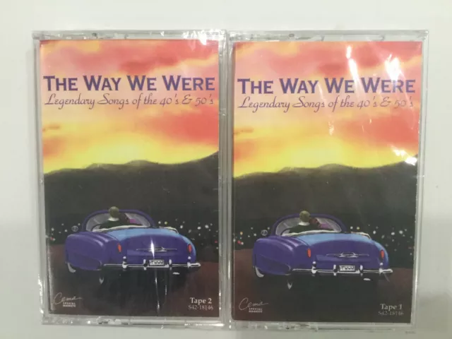 The Way We Were Legendary Songs Of The 40’s and 50’s NEW IN ORIGINAL PACKAGING
