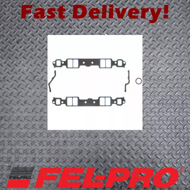 Fel-Pro Intake Manifold Gasket Set suits Chevrolet 283 305 307 327 350 400 Perfo