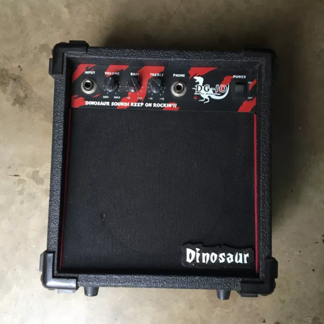 Dinosaur DG-10 electric guitar amplifier combo amp