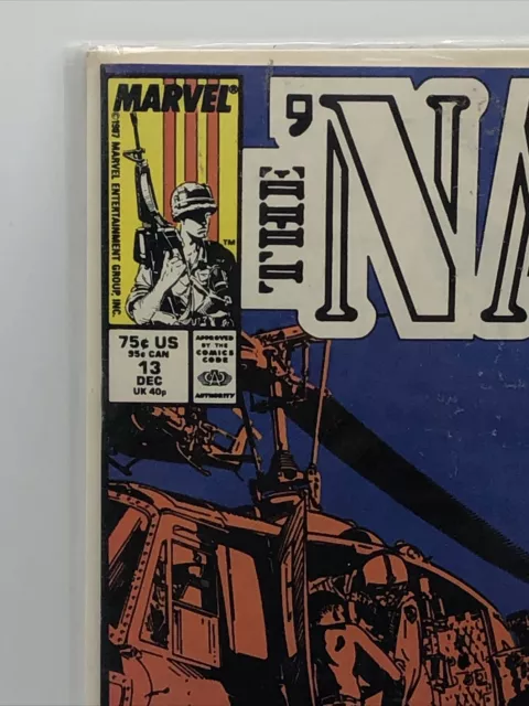 The 'Nam #13 Marvel Comics Vietnam War, Michael Golden 1987 c5 2