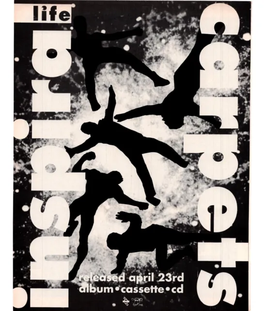 Ptp49 Magazine Advert 11X9" Inspiral Carpets : Life