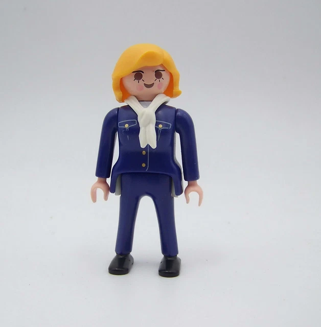 Lot Playmobil Vintage Aéroport 2001 - Chariot, Ouvrier Maintenance, Voitures - Occasion