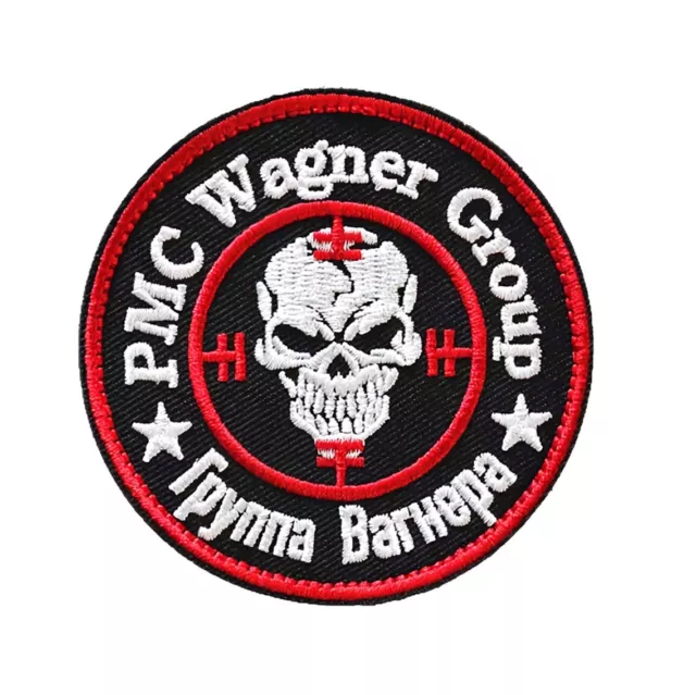 PMC Group Gruppe Airsoft Velcro Patch Wagner Russland Prigojin Klett Aufnäher