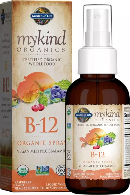 GARDEN OF LIFE, MYKIND ORGANICS B-12 Organic Spray 58ml SUPER PREIS