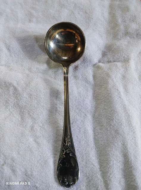 CHRISTOFLE Petite Cuillère à Sauce, Vinaigrette Confiture M .argenté ( 1