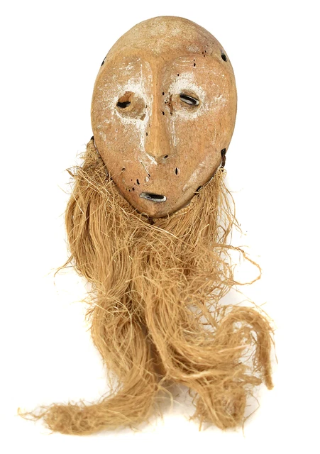 Lega Passport Mask with Beard Congo