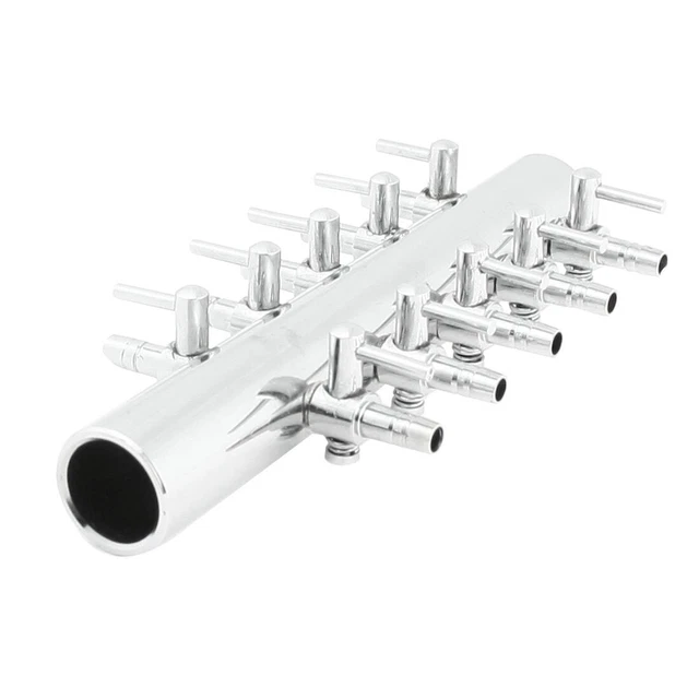 Air Pump Manifold  10 Way Lever Valve for Fish Tank Aquarium Fishbowl