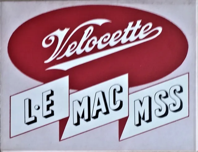 Velocette Motorcycle MSS & Scarmbler MAC LE Brochure Original