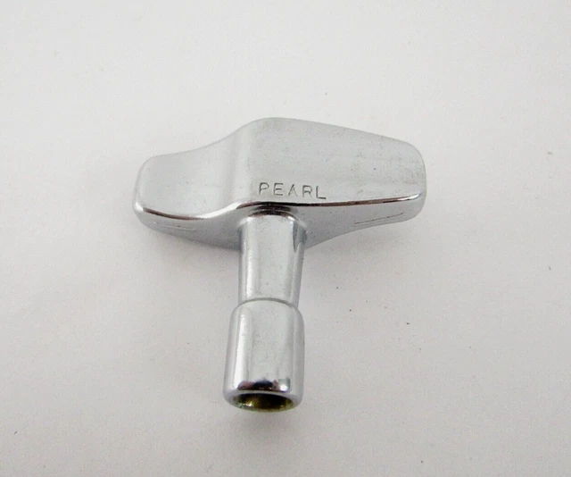 VINTAGE STEEL GRANDFATHER Mantel Clock Winding Key Approx 1 7/8" / 7mm