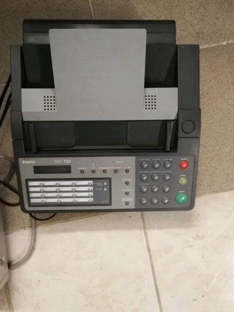 Faxgerät Konica Fax 720--gebraucht - - mit Rolle - - Aus Nachlass