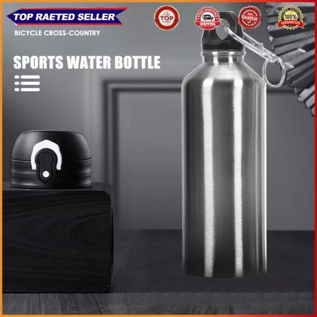 700ml Aluminum Outdoor Exercise Plastic Bike Sports Water Bottles Drinking Cup